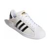 adidas Superstar Weiß Schwarz Herren Sneaker Wolkenweiß Kernschwarz Gold-Metallic FV0322