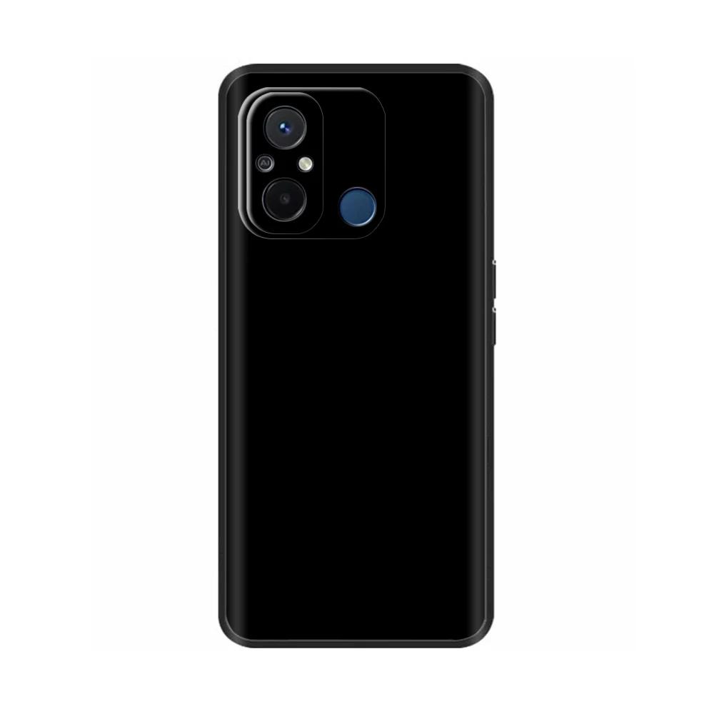 

Black Silicone Case For Xiaomi Redmi 12C Case For Redmi 12C Soft TPU Phone Cover For Redmi 12C Shockproof Shell Coque Bumper Redmi 12C
