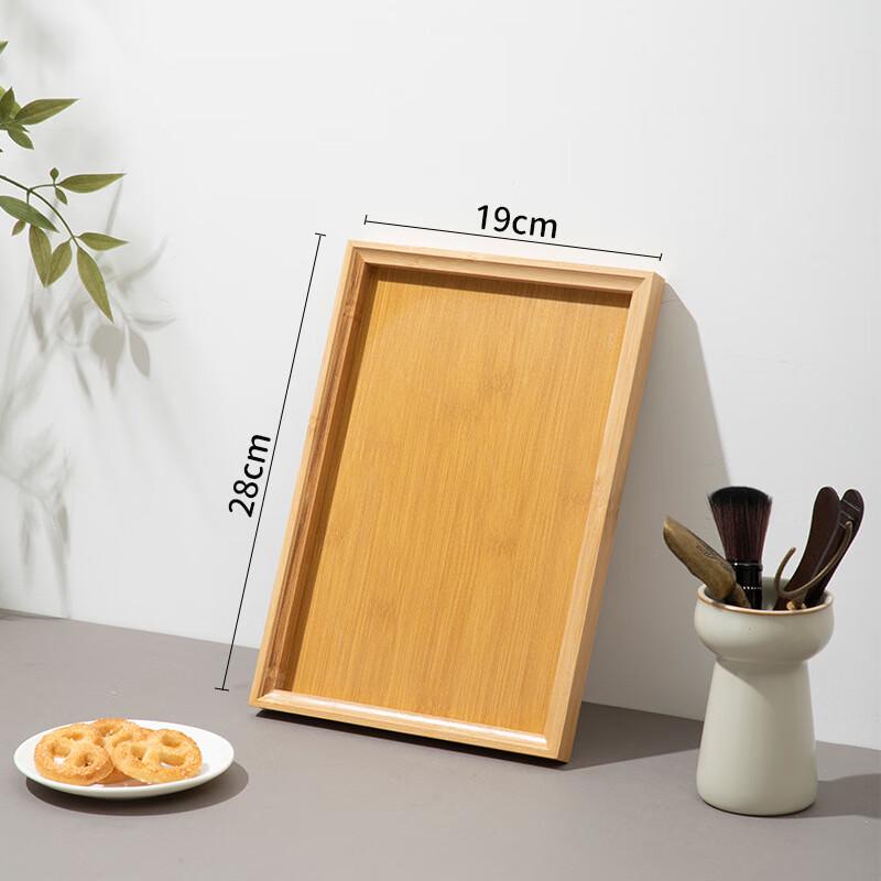

Multipurpose Bamboo Wood Serving Tray 28x19cm