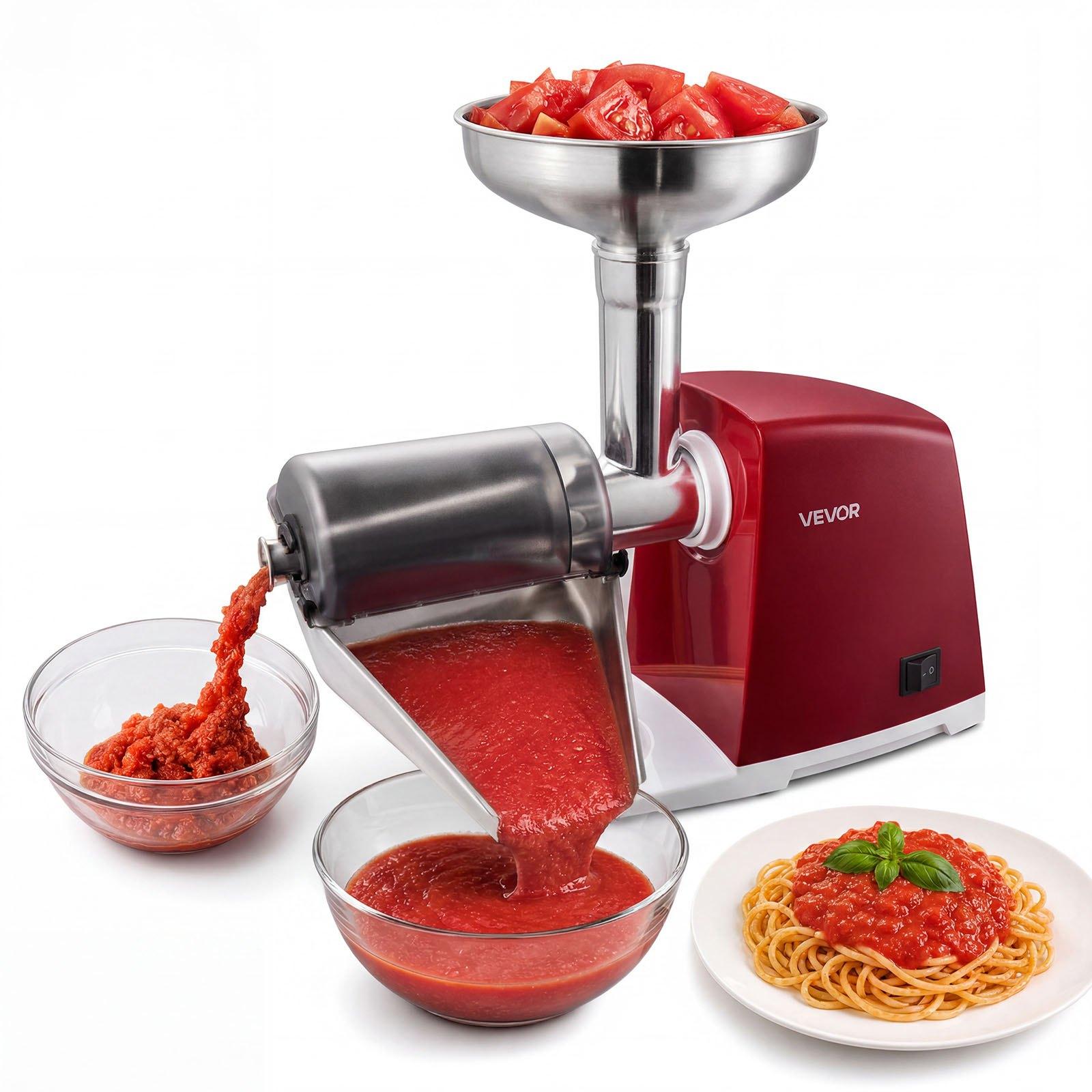 VEVOR Electric Tomato Strainer 800W Max