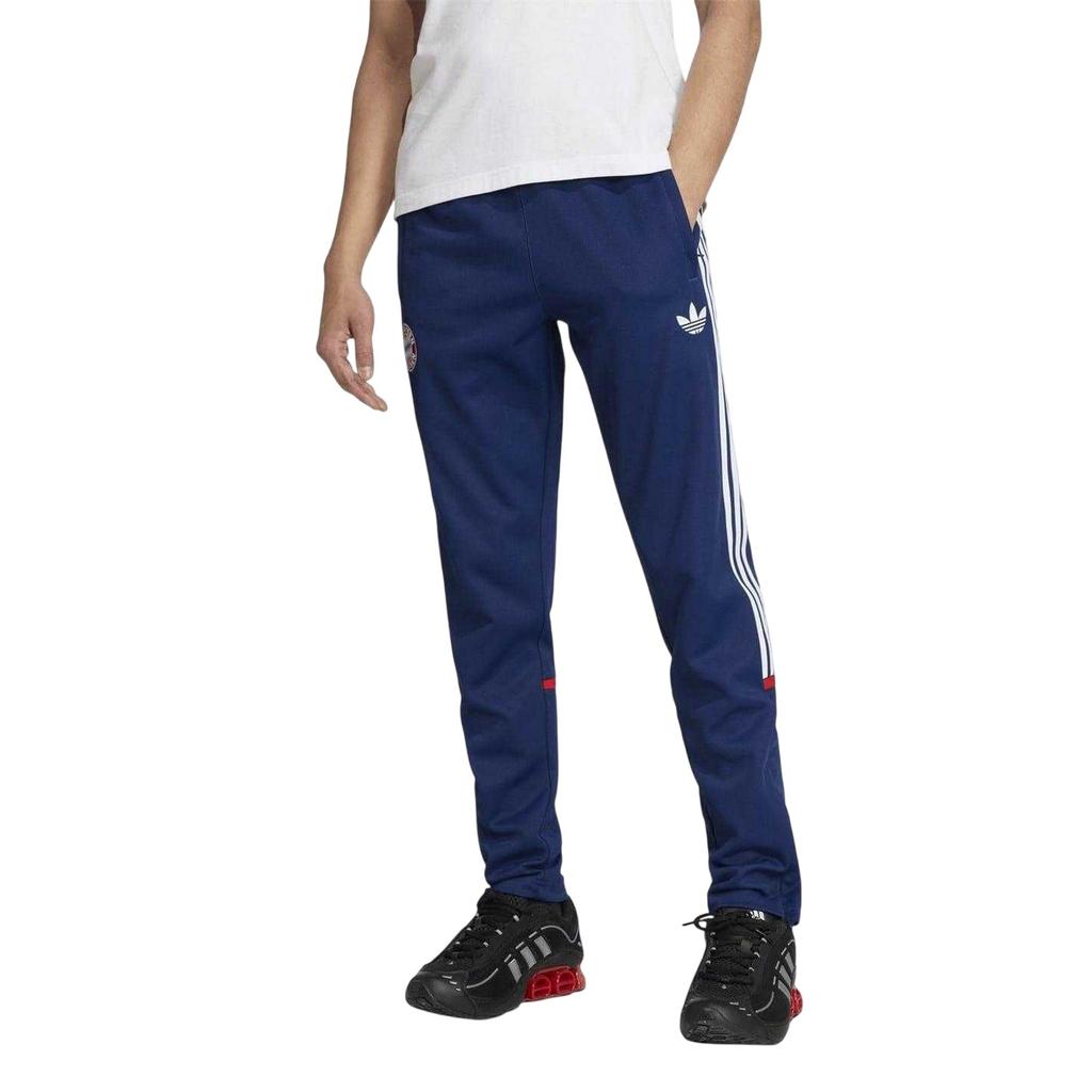 adidas Mens FC Bayern Munich Slim Tracksuit Bottoms