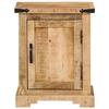 VidaXL Table de chevet 40x35x50 cm bois de manguier massif, armoire, meubles de chambre, support téléphonique, armoire 372717