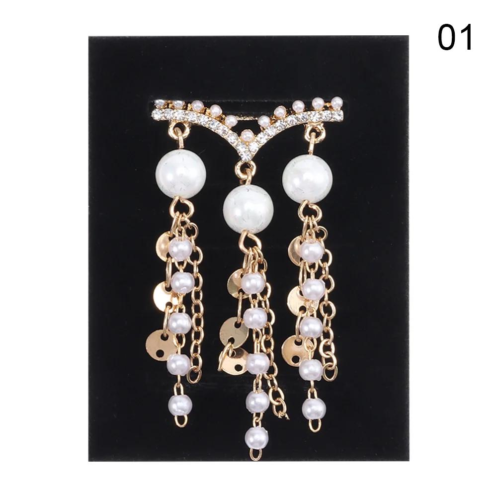 Fashion Strap Decorative Ring for Apple Watch Creative Metal Tassel Charms Watch Band Ornament for iwatch Silicone Strap Jewelry