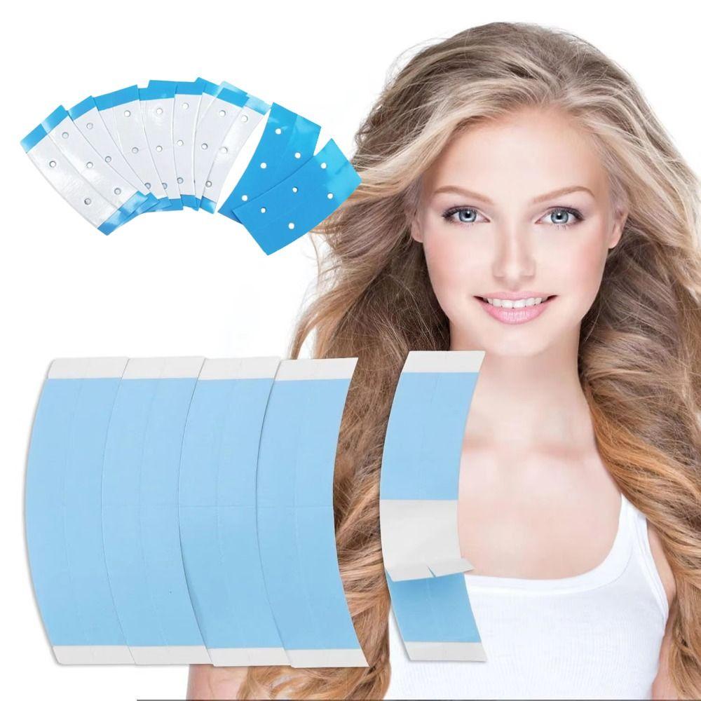 36Pcs Arc Adhesives Lace Front Wig Tape C-Shaped Hair Piece Tape Bonding Glue  Front Lace Wigs
