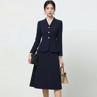 Professionelles Damen-Blazer-Anzug-Set