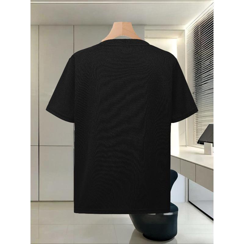 European sizes Men'S Energie Graphic T-Shirt - Urban Chic Style, Soft And Breathable, Fashionable And Versatile, Eye-Catching Print Design