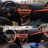 Kia K5 (2011-2019) Interior Carbon Fiber Gear Shift Console Stickers