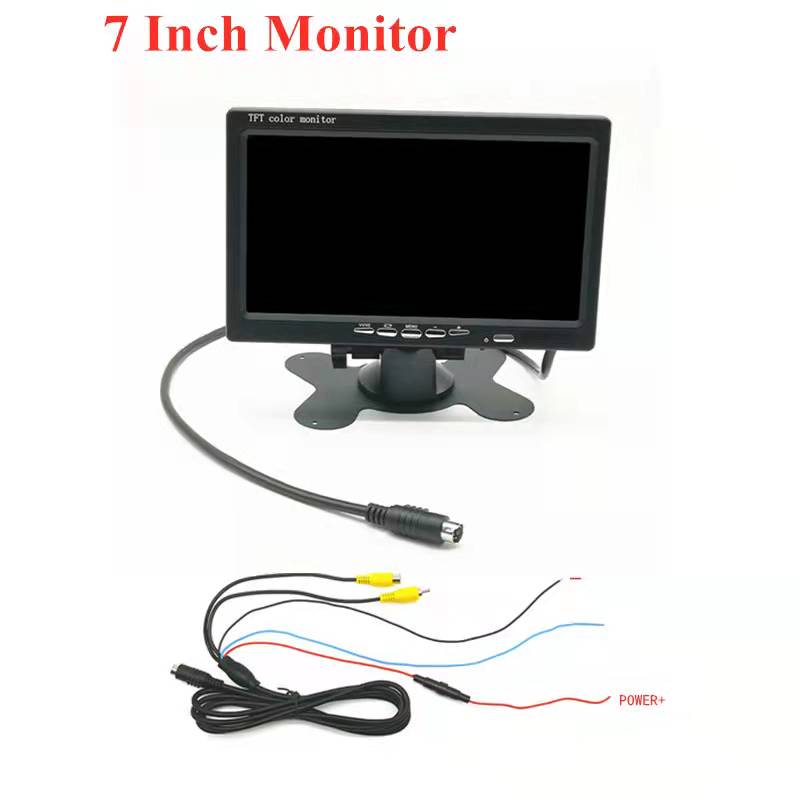 

7-дюймовый ЖК-AV-монитор для автомобиля, автобуса, грузовика, такси для камеры