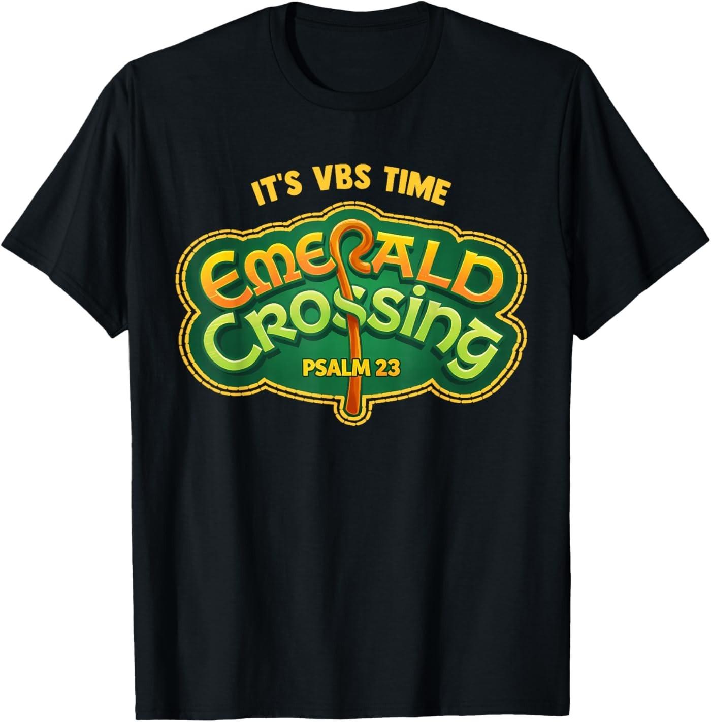 It s VBS Time Emerald Crossing an Irish Adventure VBS 2026 Unisex T-Shirt S
