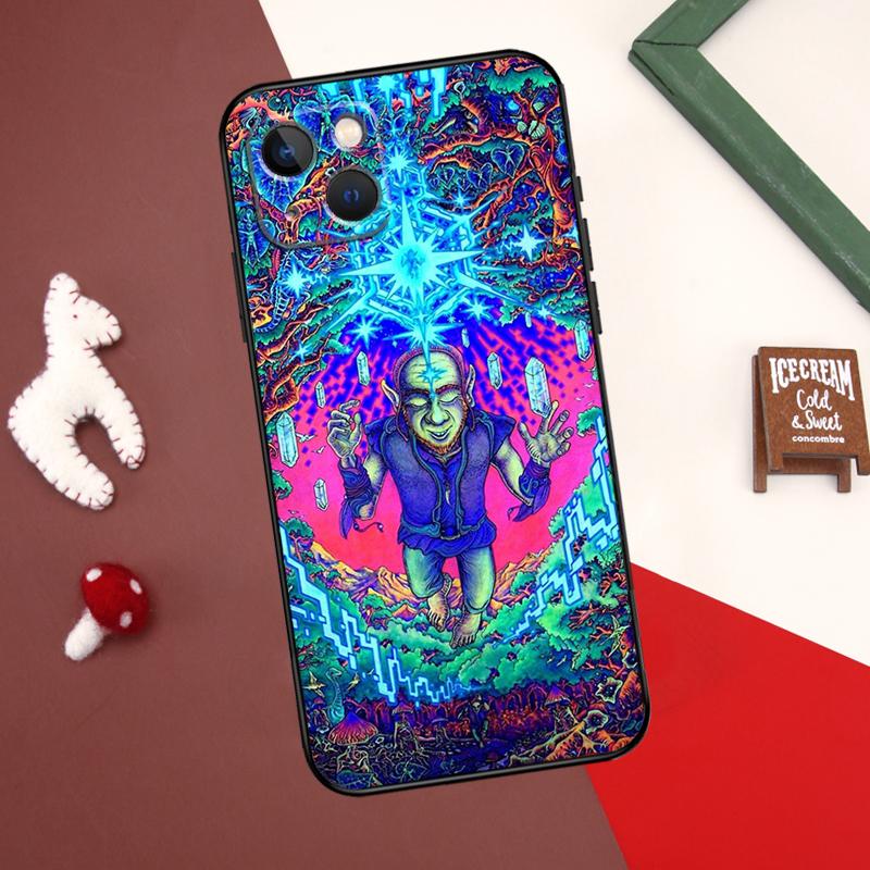 Psychedelic Trippy Art Cover For iPhone 12 11 13 14 15 Pro Max 12 Mini 7 8 Plus X XR XS Max SE 2020 Phone Case