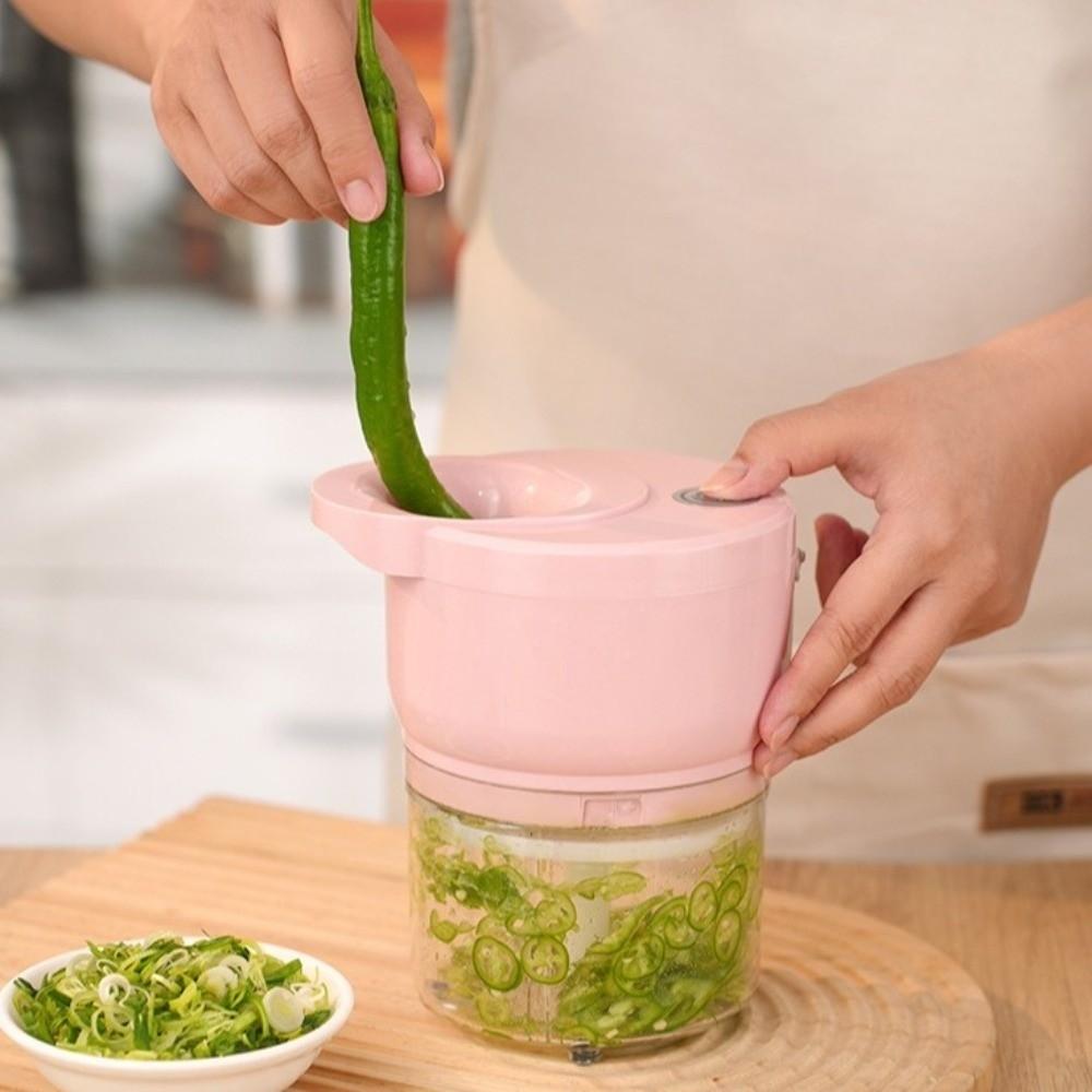 Detachable Food Processor Wireless Vegetable Grinder Easy Clean Mini Meat Grinder  Apartments