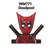 Nowe klocki budowlane Wolverine Deadpool Mini figurki akcji