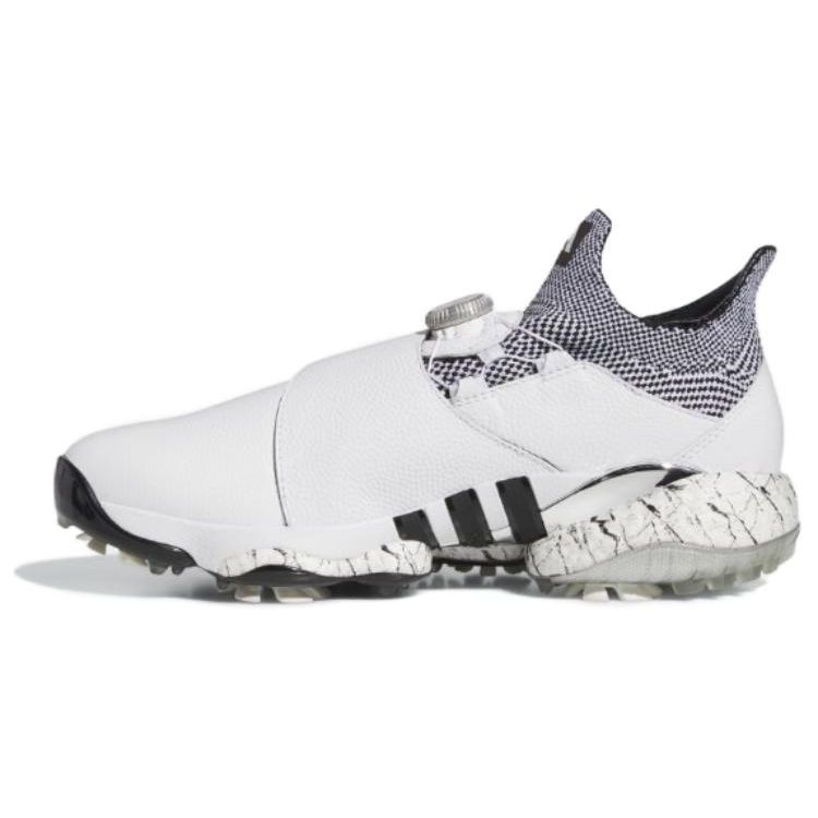 Adidas Tour360 Cushioning Durable Low Top Golf Shoes Unisex Golf Shoes White Black GW2109