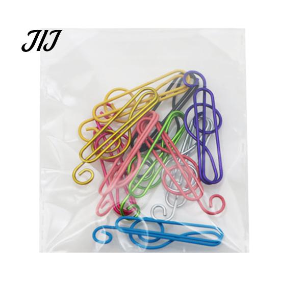Music Lover Stationery Musical Note Paper Clips, Colorful Metal Treble Clef Decorative Bookmarks Fasteners, Creative for Office Documents School Notes