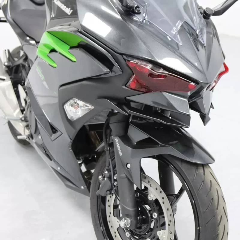 Motorcycle Front Fairing Winglets Aerodynamic Wing Shell Cover Protection Deflector FOR KAWASAKI NINJA500 NINJA 500 2024-2026