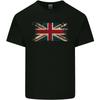 Distressed Great Britain Flag Union Jack Uk Unisexs Light Cotton Tshirt
