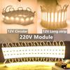 20PCS/lot Multicolour 12V 220V COB Light Led Modules Three Types Backlight Shop Banner Waterproof IP65 Advertising Decorations