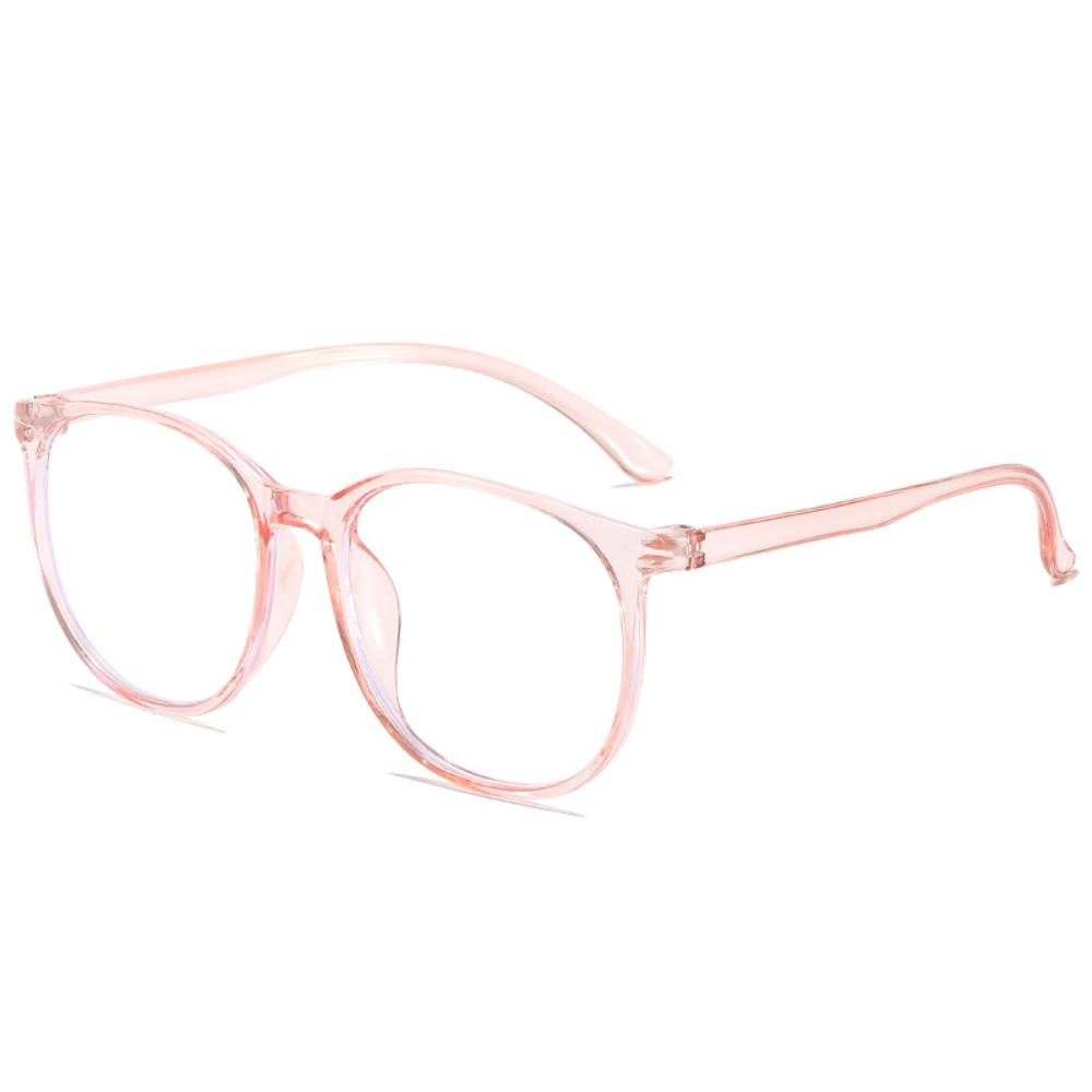 Eye  Glasses Transparent Blue Light Glasses Plain Glasses Optical Optical Spectacles For Digital Eye Strain Daily Wear Beige розовый
