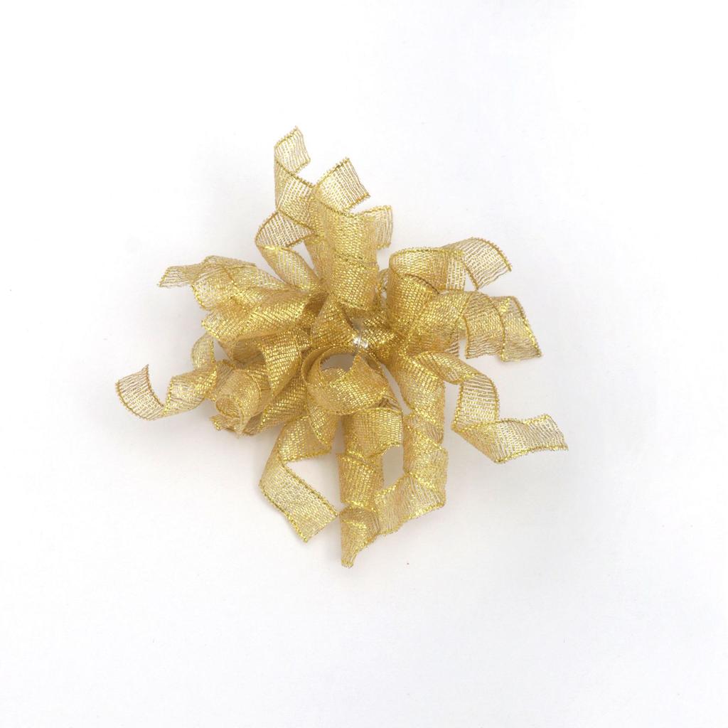 Danish Roll Colored Curled Wave Threaded Ribbon Handmade Headgear Hair Accessories Gift Box Decorative Webbing