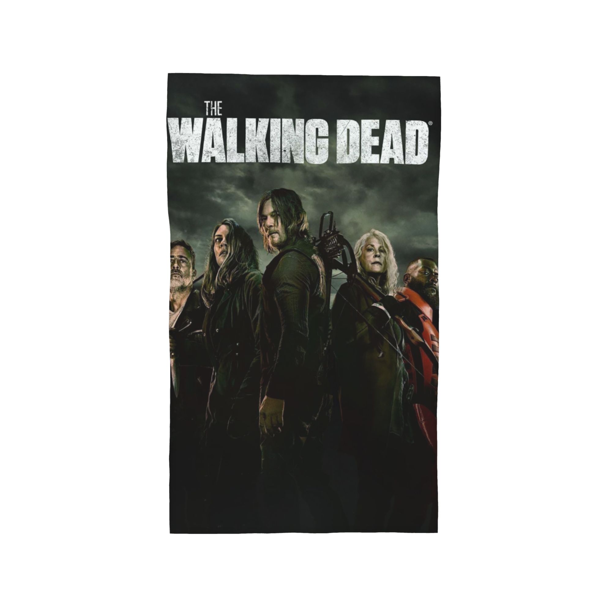 

The Walking Dead Soft Face Towel Quick Dry Pool Bath Cotton Towels Absorbent W30*H60(CM)