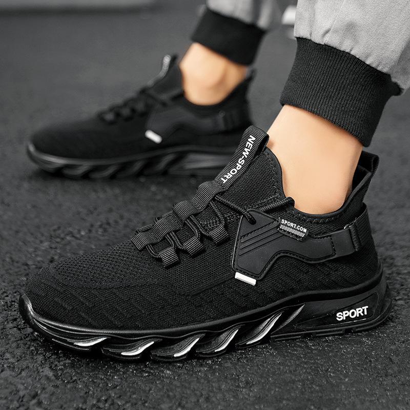 Fashion Men Sneakers Mesh Casual Shoes Lac-up Men Shoes Lightweight Vulcanize Shoes Walking Sneakers Zapatillas Hombre