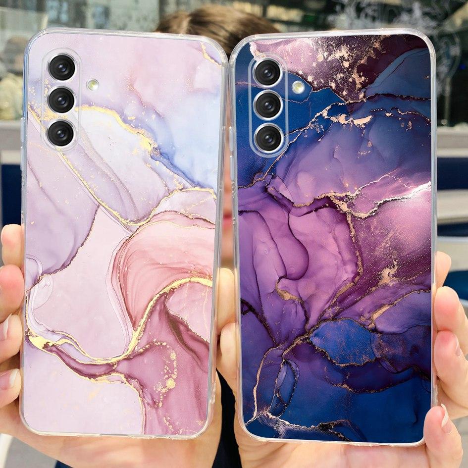 For Samsung A04s Case A047 SM-A047F Stylish Flower Printed Funda Soft Cases For Samsung Galaxy A04s A13 5G SM-A136B Bumper A 04s
