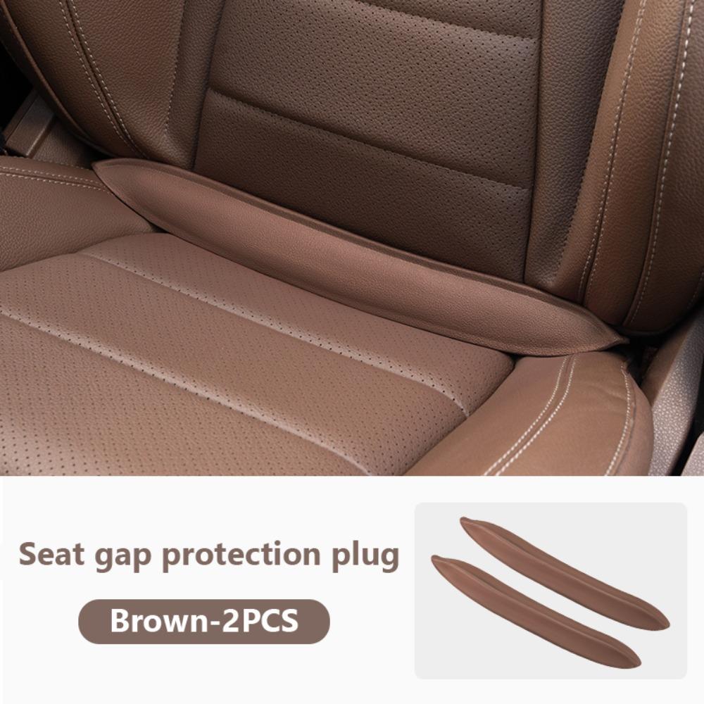 New Plug-In Car Seat Gap Filler Elastic PU Dust-proof Seat Gap Filler Universal Leak-proof Car Between Seat Blocker Car Supplies
