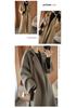 Women's Plus Size Long Double-Sided Wool Coat - Autumn/Winter 2025 Collection
