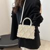 2024 Trendy Simple Small Square Bag Vintage Handbag Casual Crossbody Bag For Women