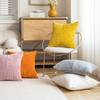 Solid Color Corduroy Pillow Splicing Pillow Cover, Living Room Sofa Cushion, Bedroom Headboard Cushion, Simple Pillow