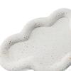 Decorative Tray Creative Shape Home Decor White Matte Jewelry Vanity Countertop Organizer