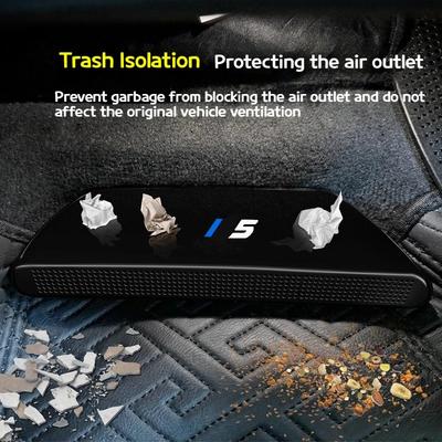 Per BMW Serie 5 i5 G60 2025-2025 Copertura protettiva per bocchetta d'aria inferiore del sedile dell'aria condizionata dell'auto, copertura antipolvere, accessori interni