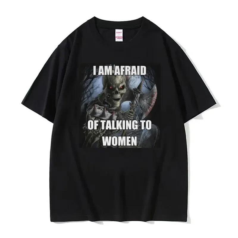 Autistic Funny Skeleton Meme Graphic T Shirt Fashion Gothic Retro T Shirts Male ONeck Oversized Short Sleeve Tshirt Unisex