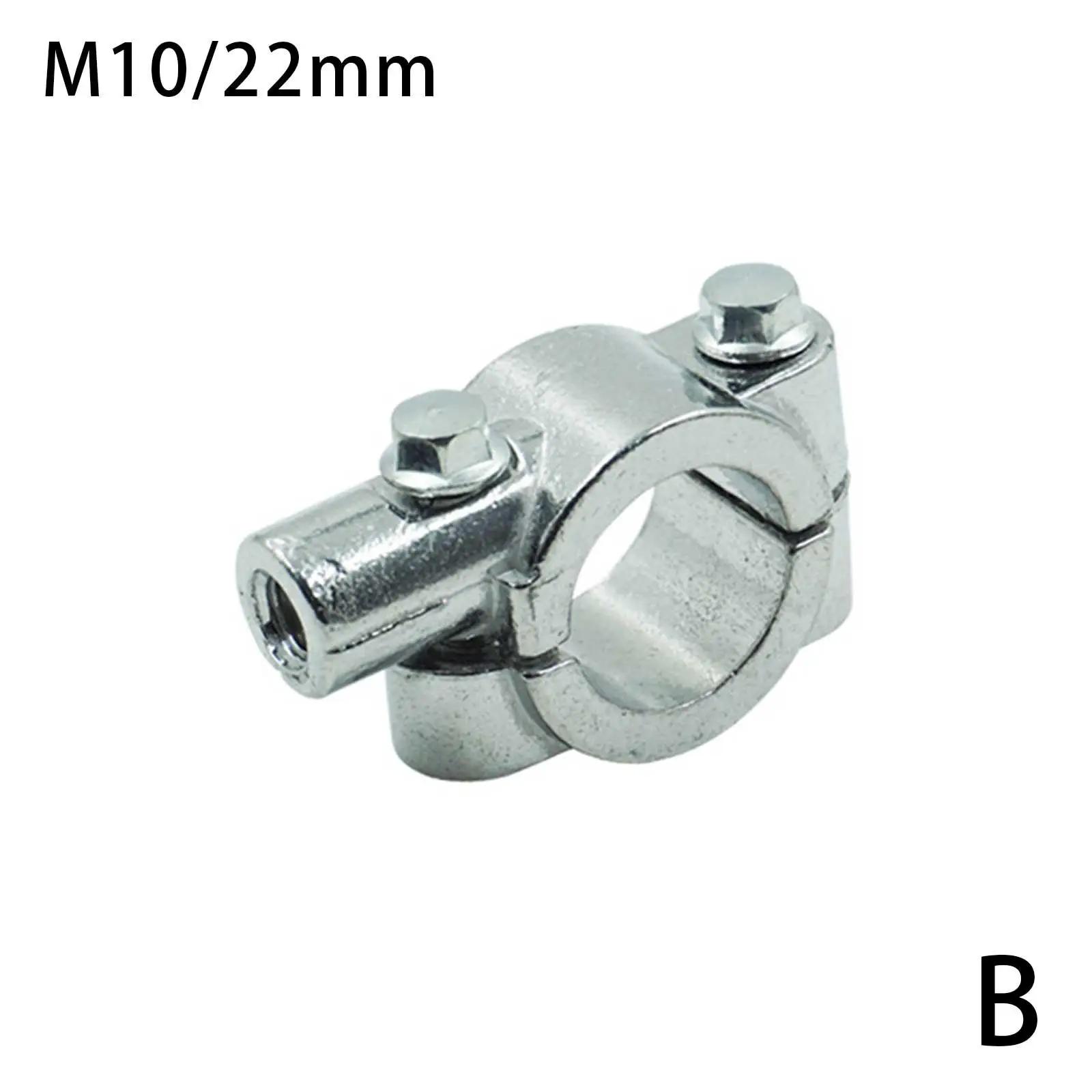 

1 пара M8 M10 22 мм 25 мм держатели для крепления зеркала мотоцикла кронштейн зажим для HONDA YAMAHA мопед Dirt Pit Bike ATV Quad 4 Wheele Z1U9