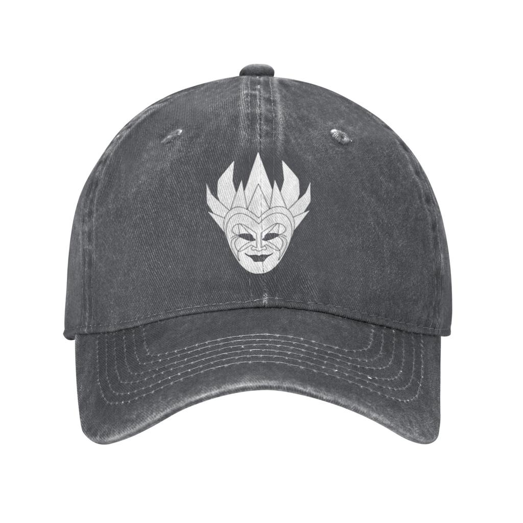 Retro Mask Logo Boris Brejcha Baseball Cap Unisex Style Distressed Washed Snapback Cap DJ Music Tour Outdoor Adjustable Caps Hat