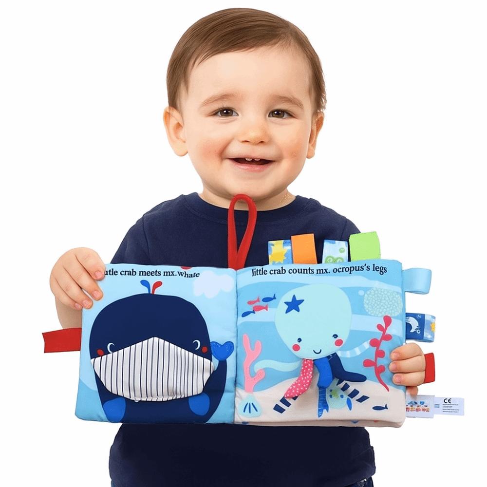 Funny Cloth Book Toy Busy Book Early Learning Enlightenment Book Baby Learning Book  Boys Girls