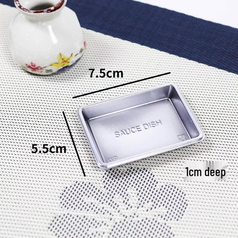 Disposable Rectangular Seasoning Dish Tray