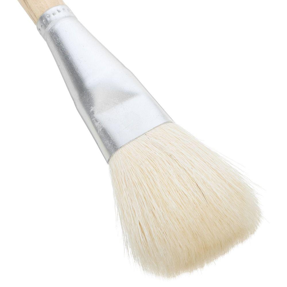 Wood Color Painting Pen Soft Goat Hair Blend Mop Brush Set Goat Hair Mop Brush  Complementary Color