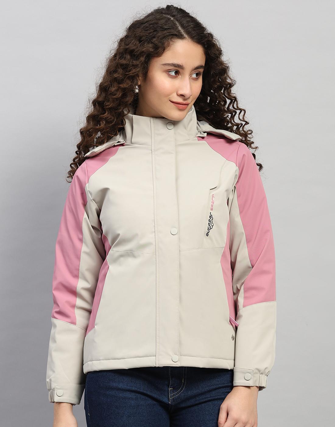 

Monte Carlo Women s Hood Full Sleeve Jacket XXL бежевий