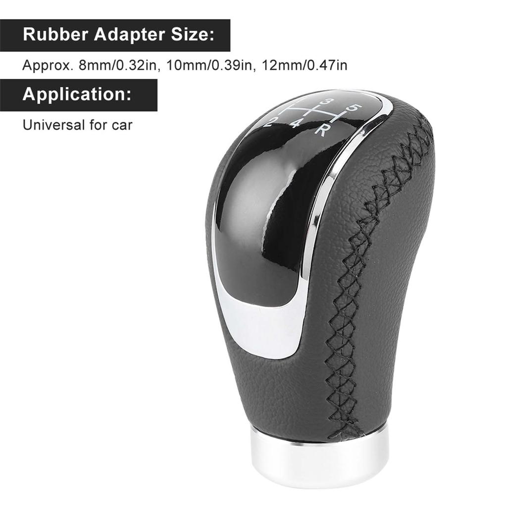 Car Gear   Knob Stick Head    Lev  Handball Leath    for Car