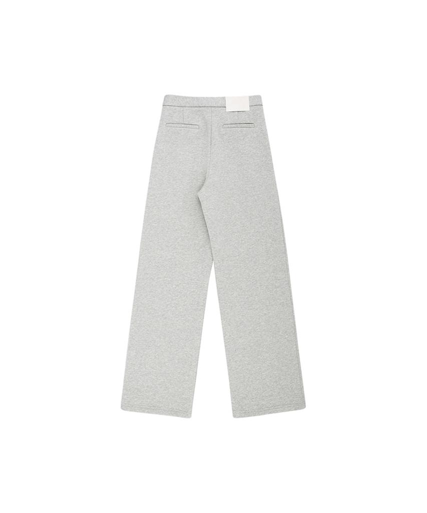 A Ben Straight Fit Sweatpants Melange Grey
