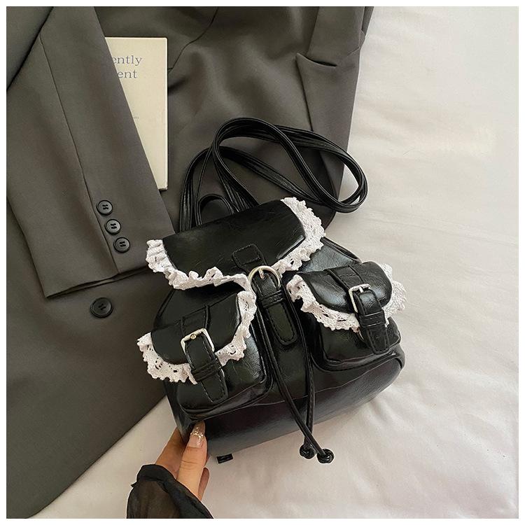 

Korean version of high-value backpack women s 2025 new fashion leisure college backpack leisure schoolbag large capacity