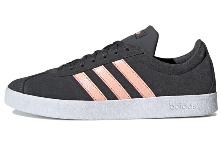Adidas Wmns Vl Court 2.0  Grey Glow Pink  Women s EE6786 36