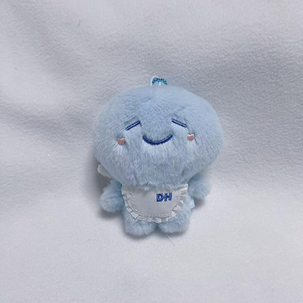 Super Junior Doll Keychain Cartoon Cute Soft Short Plush Pendant Toy Key Ring Siwon Heechul Leeteuk Fans Birthday Gift