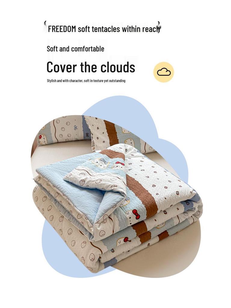 Maternity & Baby Summer Cool Quilt - Machine Washable, Breathable Cooling Blanket for Dorms & Kids