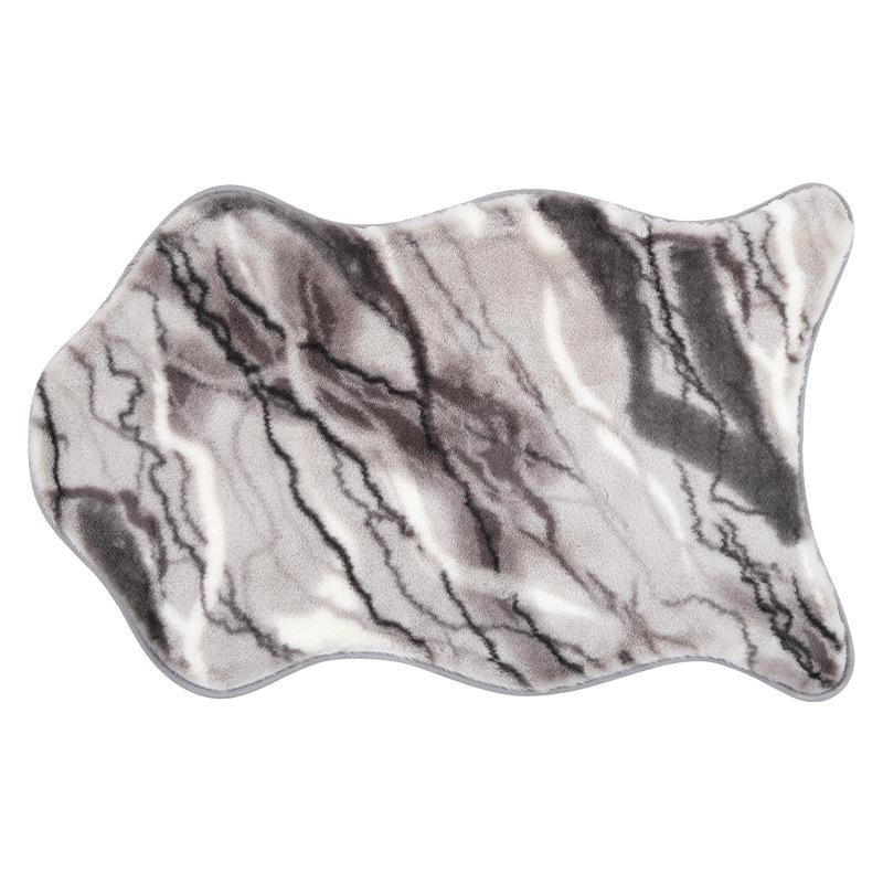 Plush-touch Carpet Living Room Bedroom Fur Cushion Bed Blanket Cloakroom White Sofa Floor Mat Bay Window Space Mat Durable