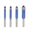 1PC 1/4 Shank Trim Router Bit with Bearing for Wood Template Bit Milling Cutter