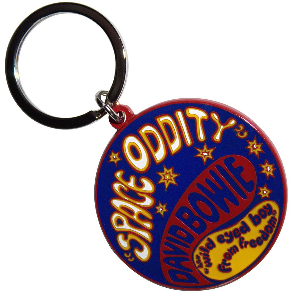 David Bowie Space Oddity Keyring