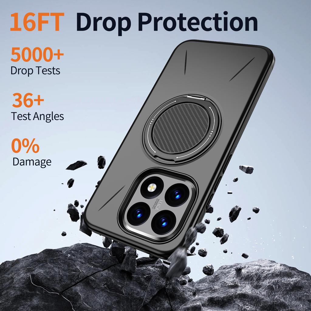 Case for Xiaomi 15T Pro 5G MI15T Xiaomi15t Xiao Mi 15t Dual Layer Kickstand Cover Hard Anti-fall Covers