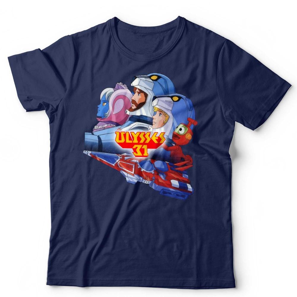 Ulysses 31 TShirt Retro 80s Cartoon Geek Nerd Unisex Kids Space Anime S